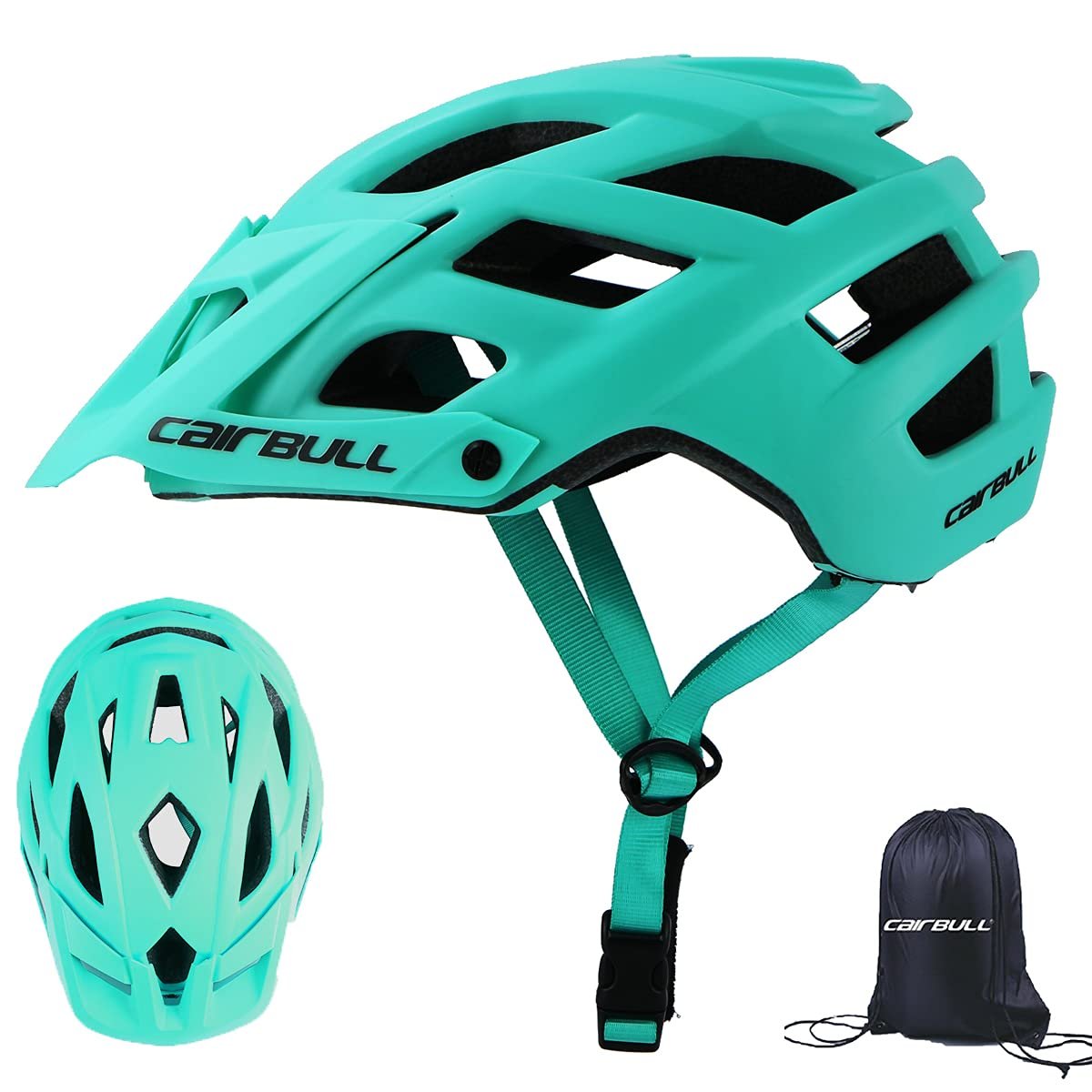 Шлем Cairbull City Aerodynamics Specialized MTB 55-61 см зеленый, фото №1