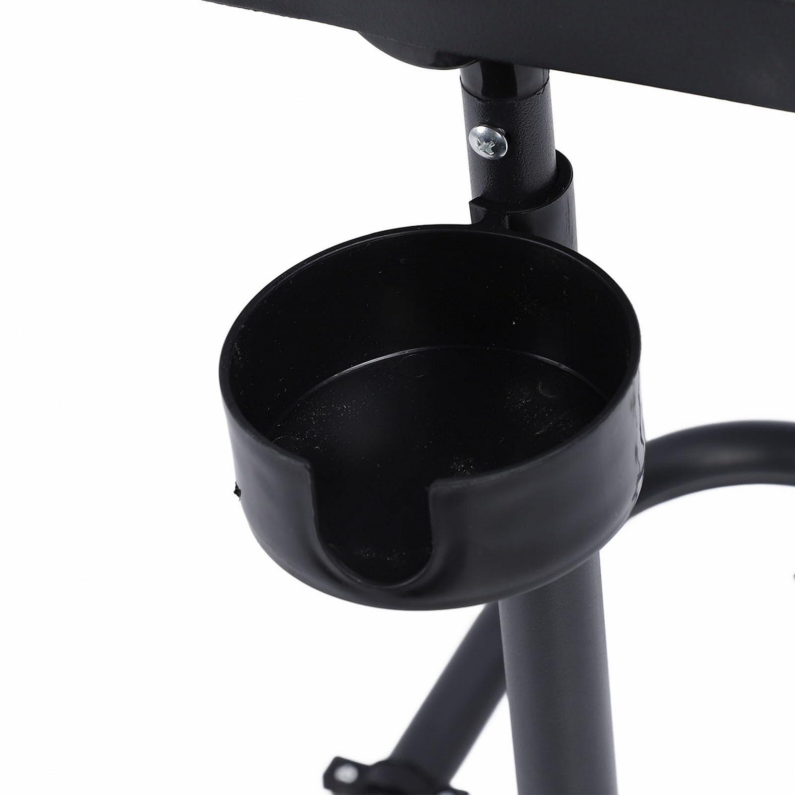 Перекидний столик на коліщатках з регульованою висотою, велика на коліщатках, легкий дизайн, елегантний, фото №7