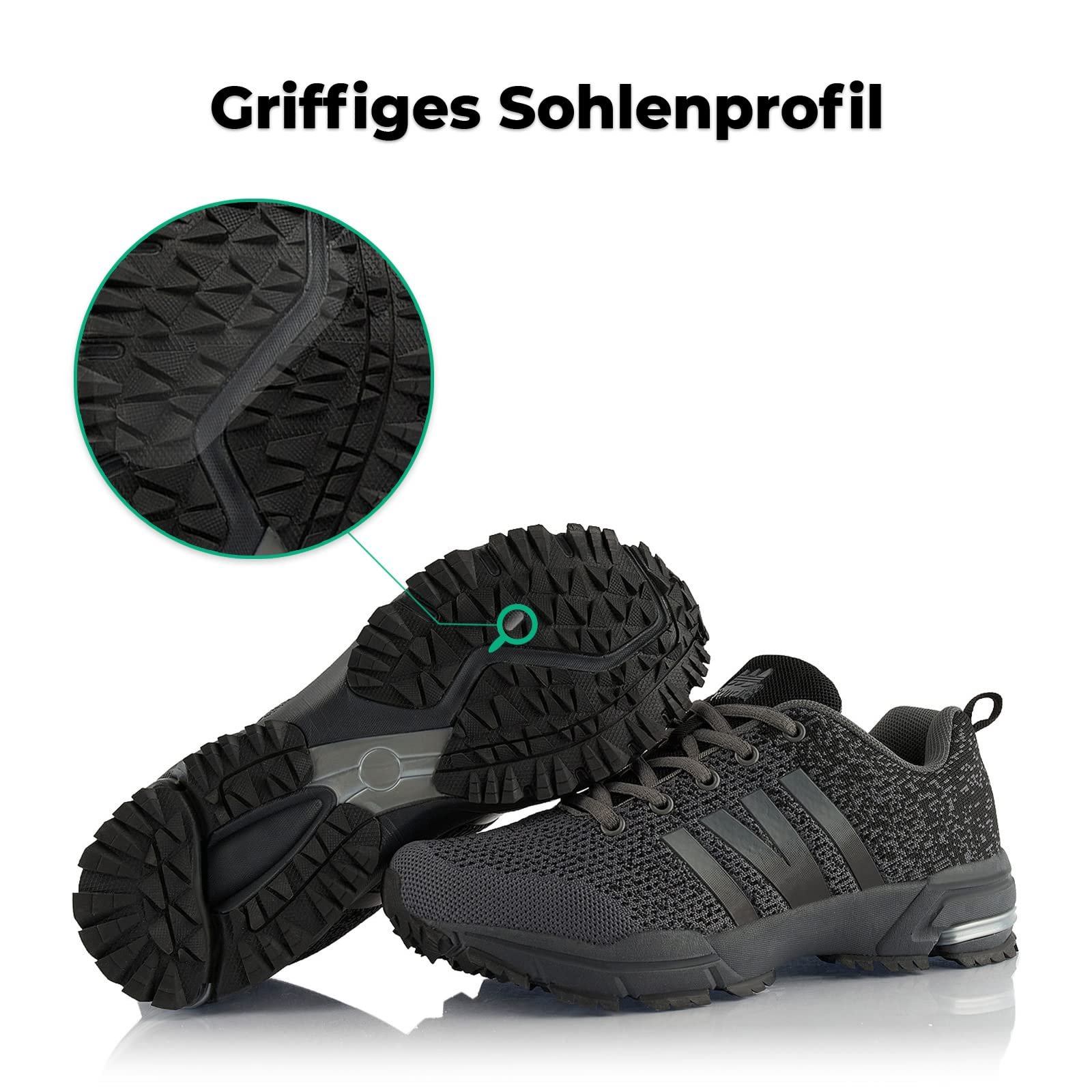 Кроссовки Fusskleidung® Беговые Дышащие Легкие Спортивные, фото №4