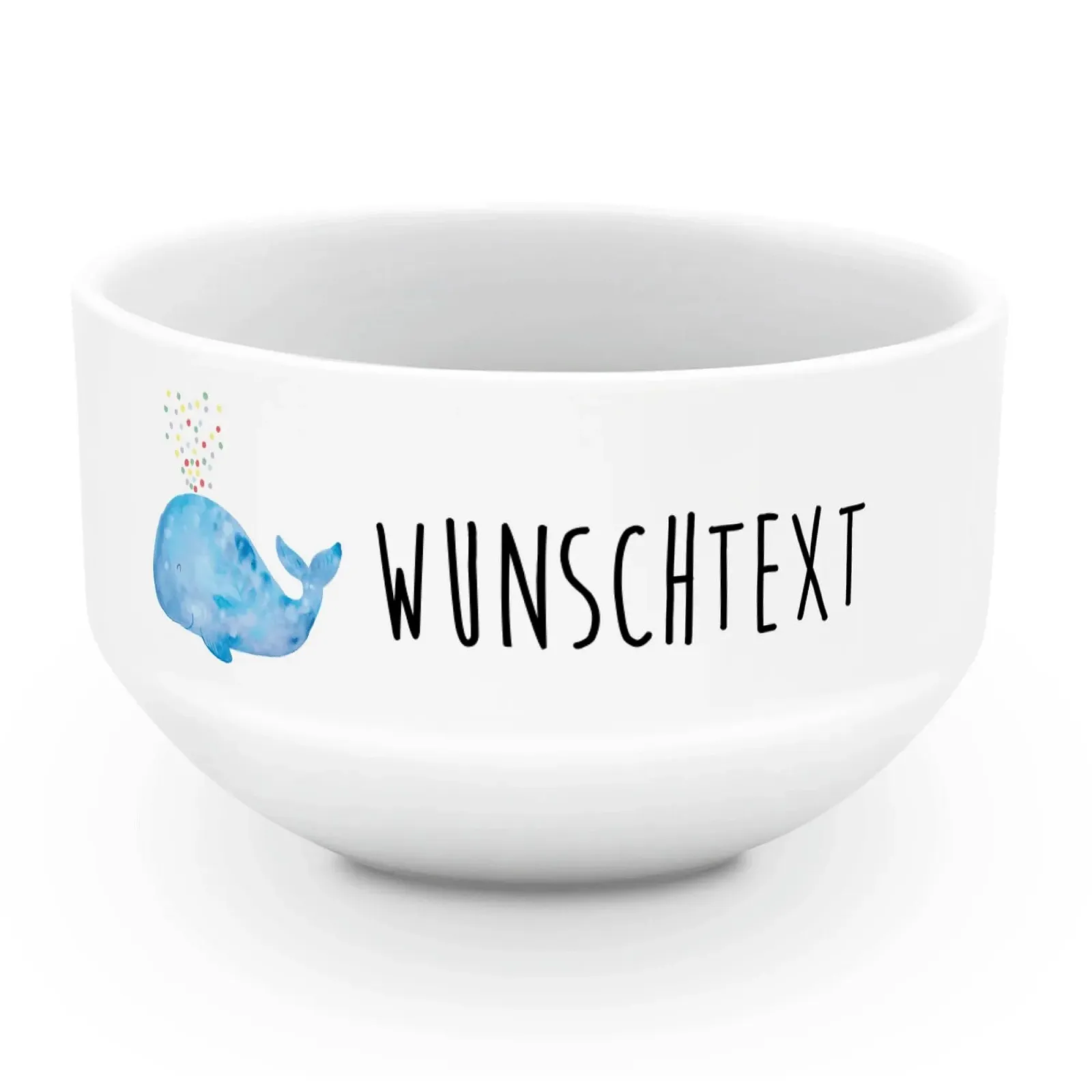 Миска Mr. & Mrs. Panda Персонализированная Зерновая Миска Кит Конфетти, фото №1