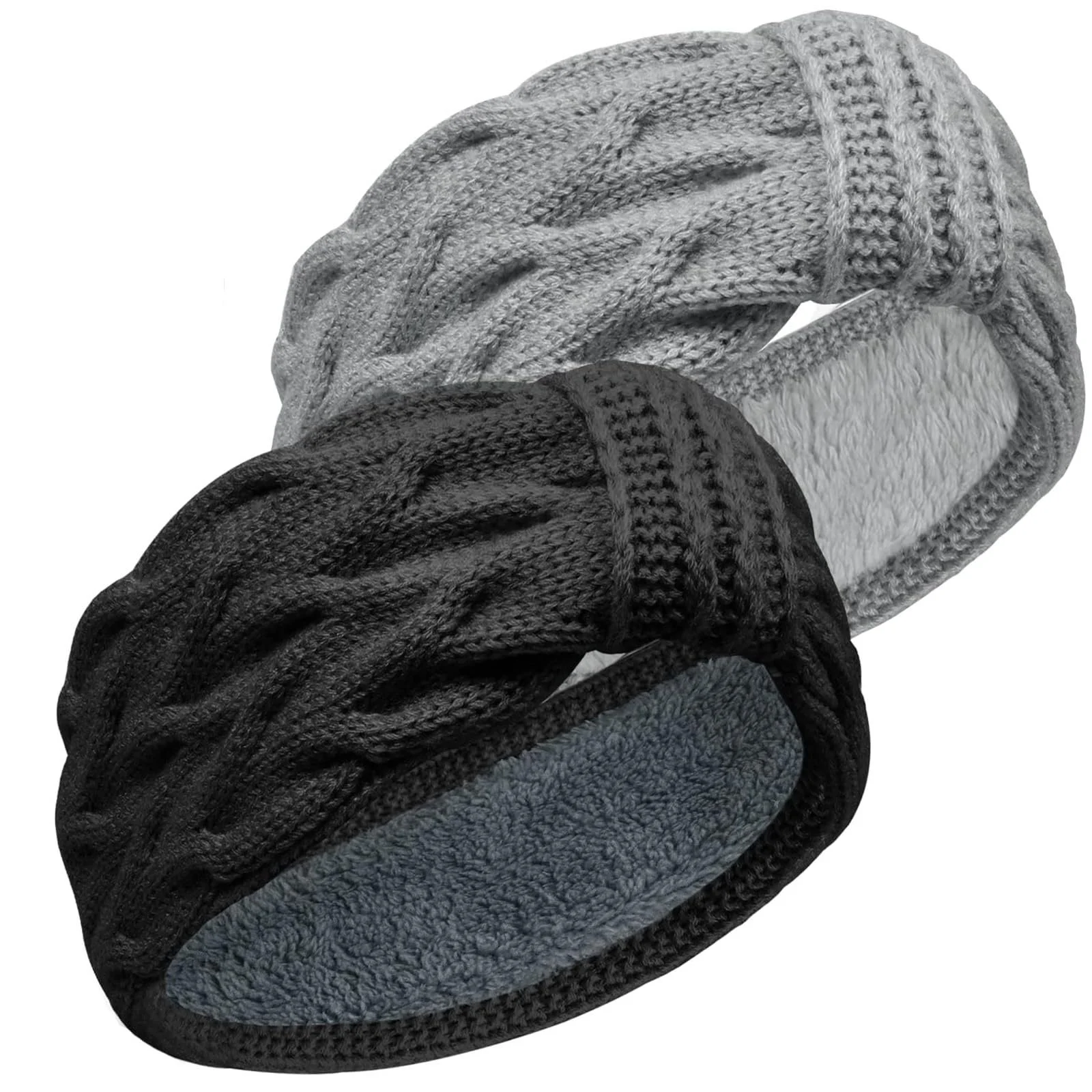 Пов'язка на голову зимова жіноча, фото №1