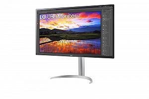 Монитор LG 32UP55NP-W 31.5" 3840 x 2160 пикселей 4K Ultra HD Черный synthetic.ua - Фото 1