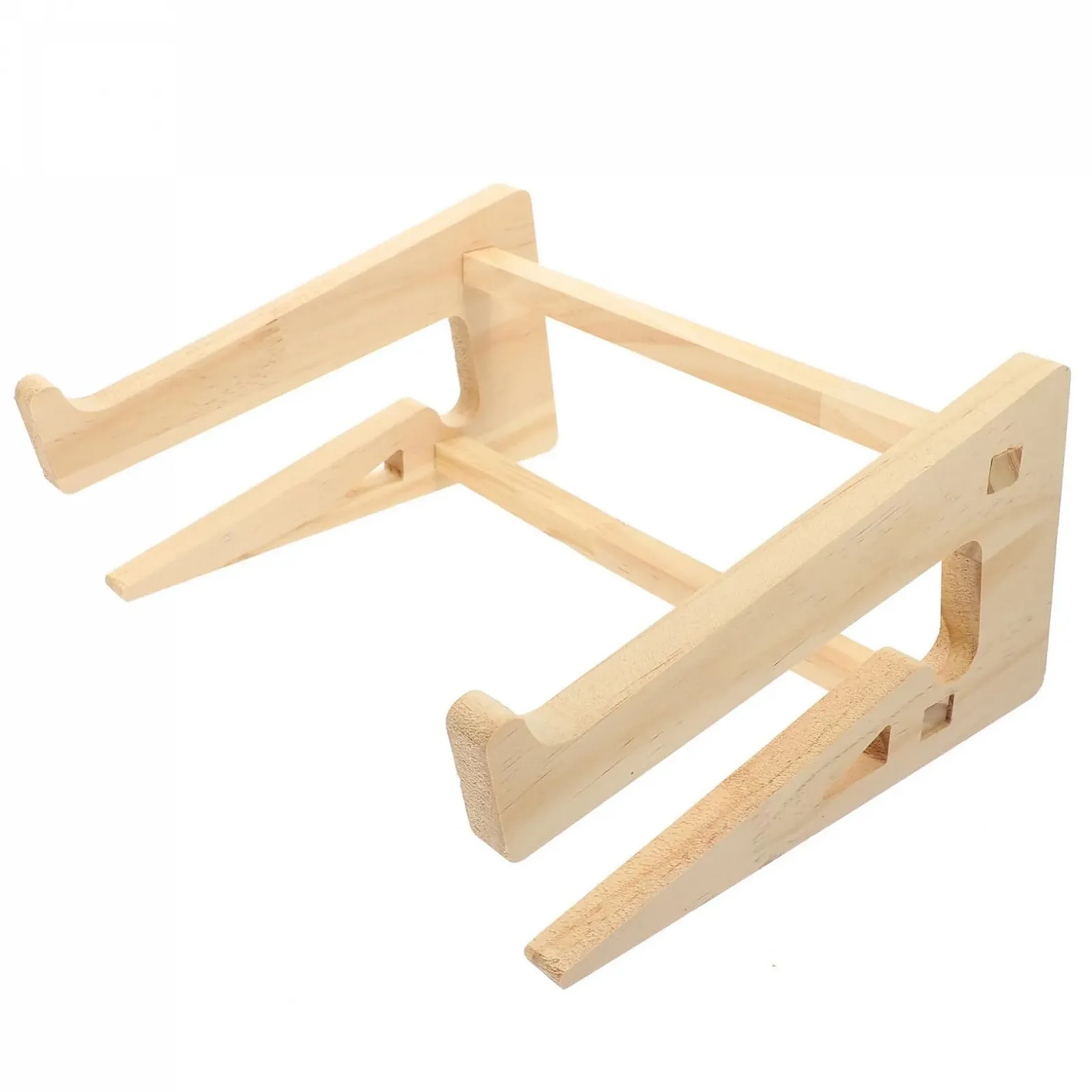 Підставка для ноутбука Sewroro, ергономічна, дерев'яна, портативна, для столу, фото №1