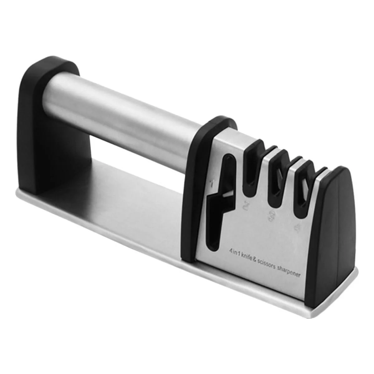 Точило для ножів DECHOUS ергономічна побутова Срібляста, фото №1