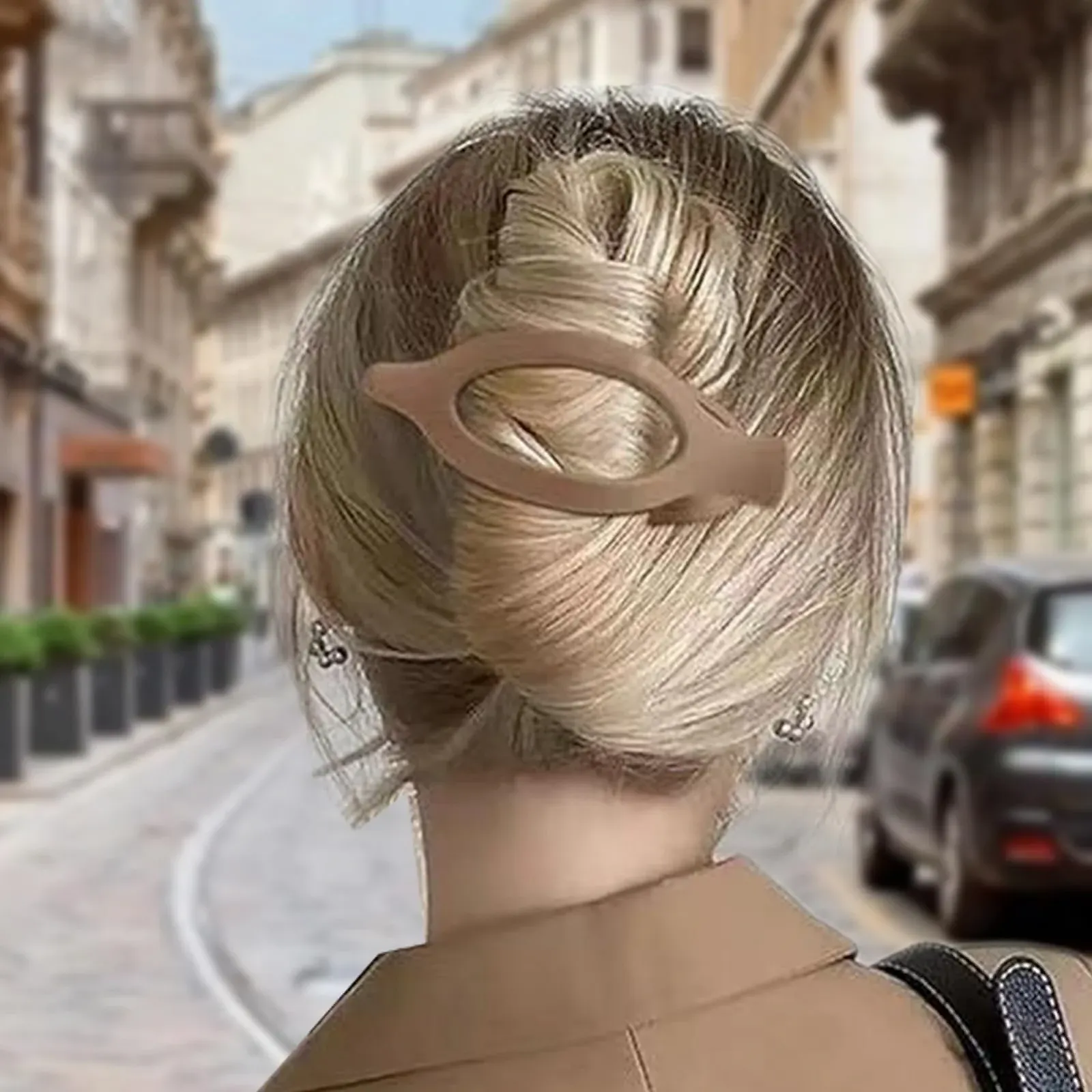 Заколка для волос Interbids в винтажном стиле, светлая, легкая, 6 шт, фото №8