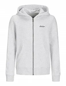 Толстовка JACK & JONES Jjbeau Sweat Zip Hood Jnr - Фото 1