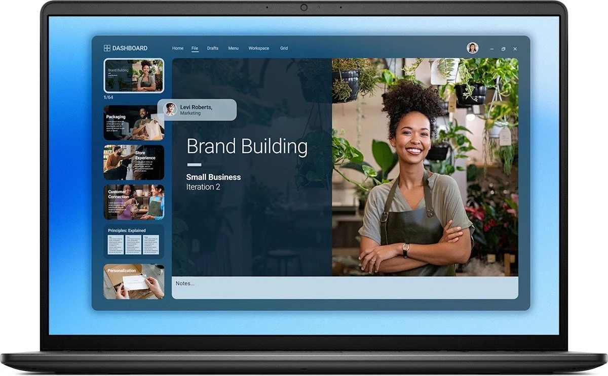 Ноутбук 16" Dell Inspiron 16 (DC16250) Intel Core 7 150U RAM 16GB SSD 1TB Windows 11 UKR, фото №3