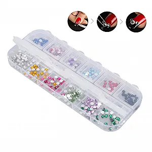 Набір Стразів Аксесуари для нігтів Блискітки synthetic.ua - Фото 1