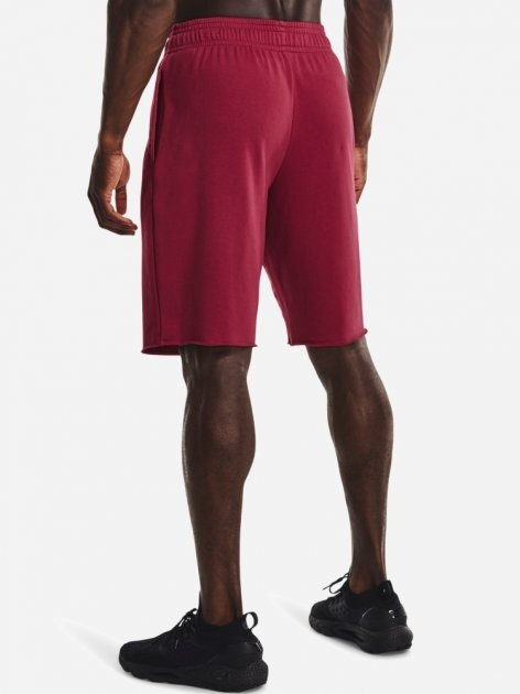 Шорти UA RIVAL TERRY SHORT 1361631-665 Under Armour Бордовий M, фото №2