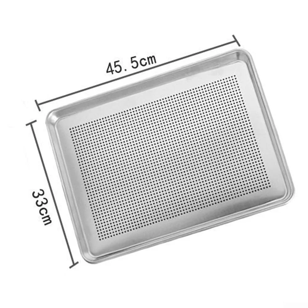 Перфорированная форма для выпекания с решеткой анодированный алюминий, фото №3 Перфорированная форма для выпекания с решеткой анодированный алюминий, фото №3