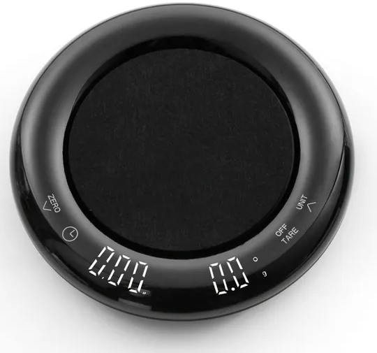 Весы для кофе Nano Smart Round круглые с таймером, фото №2
