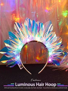 Светодиодный обруч-корона для волос synthetic.ua - Фото 1
