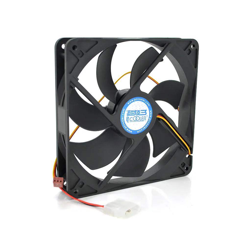 Кулер корпусний Pccooler F142 3-pin MOLEX RPM 900±15%, BOX, фото №1
