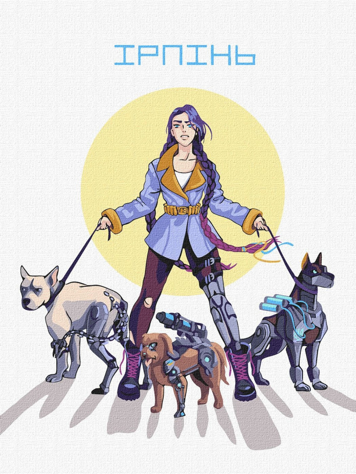 Картина за номерами Ірпен natashale777 Ідейка KHO4880 30х40 см, фото №1