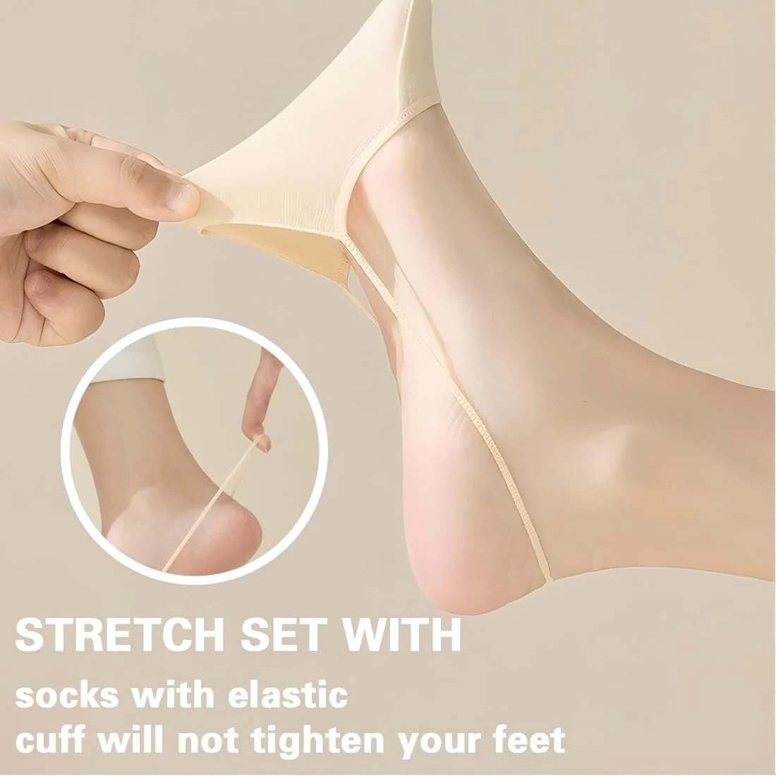 Носки-следки Женские Балетные Невидимые 3 пары Хлопок/Нейлон, фото №2 Носки-следки Женские Балетные Невидимые 3 пары Хлопок/Нейлон, фото №2