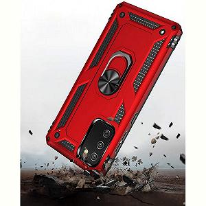 Чехол-накладка BeCover Military для Samsung Galaxy A02s SM-A025/A03s SM-A037/M02s SM-M025 Red 706014 synthetic.ua - Фото 1