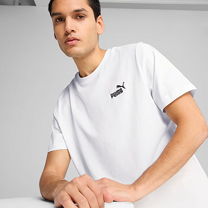 Футболка ESS Small No. 1 Logo Tee 68253402 Puma Білий L - Фото 1