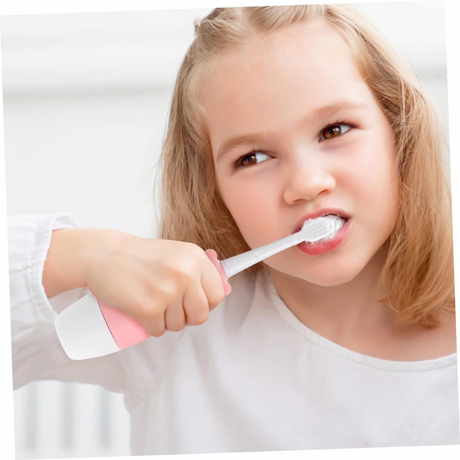 Автоматична електрична зубна щітка PartyKindom Soft Bristles Boys and Girls, фото №9