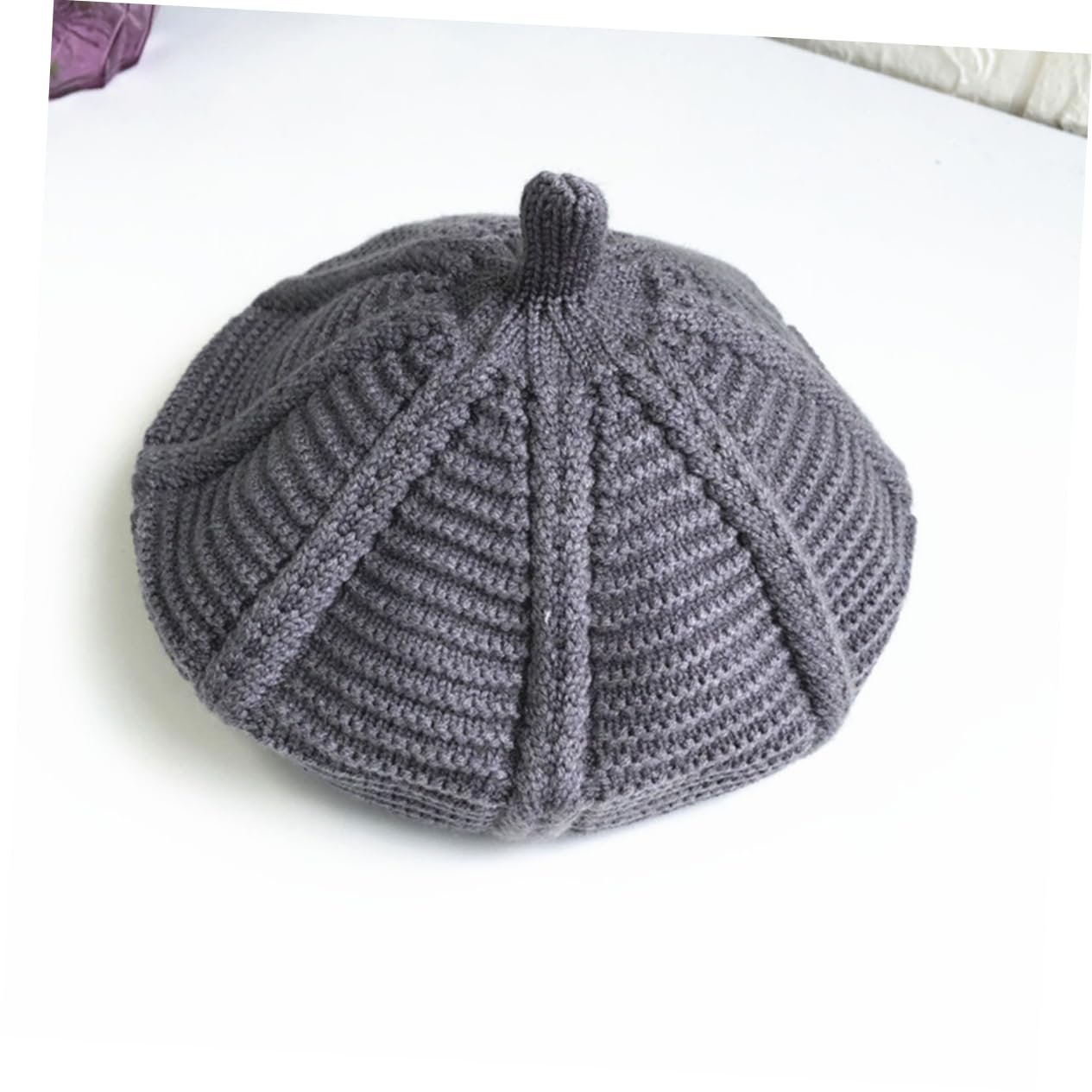 Берет VALICLUD Шерстяной Серый, Размер M, фото №8 Берет VALICLUD Шерстяной Серый, Размер M, фото №8