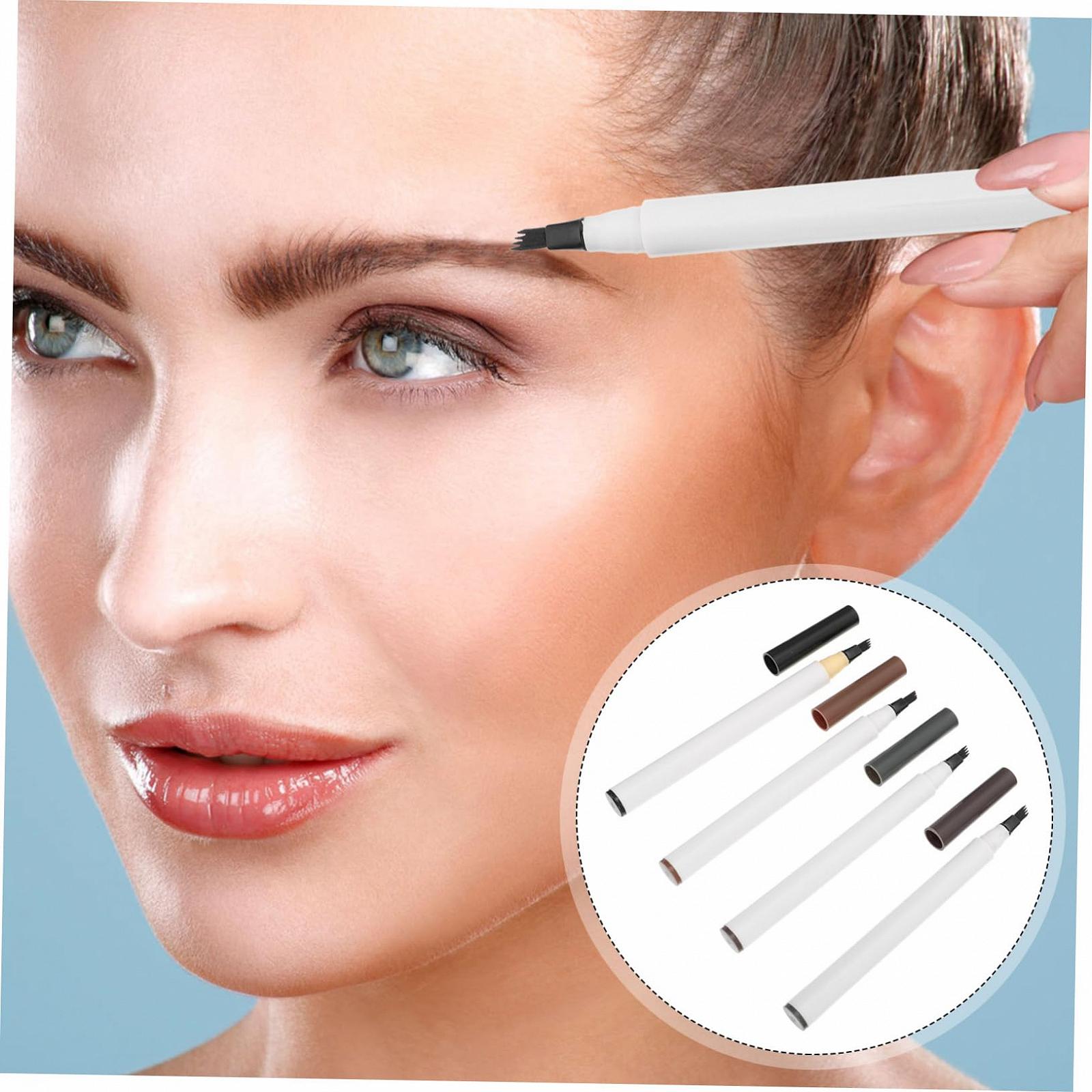 Олівець Healvian 4 шт. Водостійкий Чехол Для Олівців Темно-коричневий, фото №2