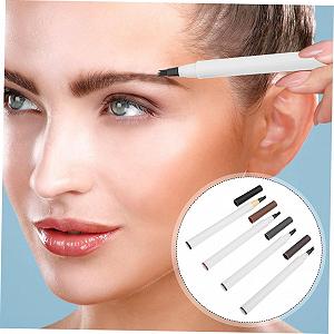 Карандаш Healvian 4 шт. Водостойкий Набор Для Бровей Тёмно-коричневый synthetic.ua - Фото 1