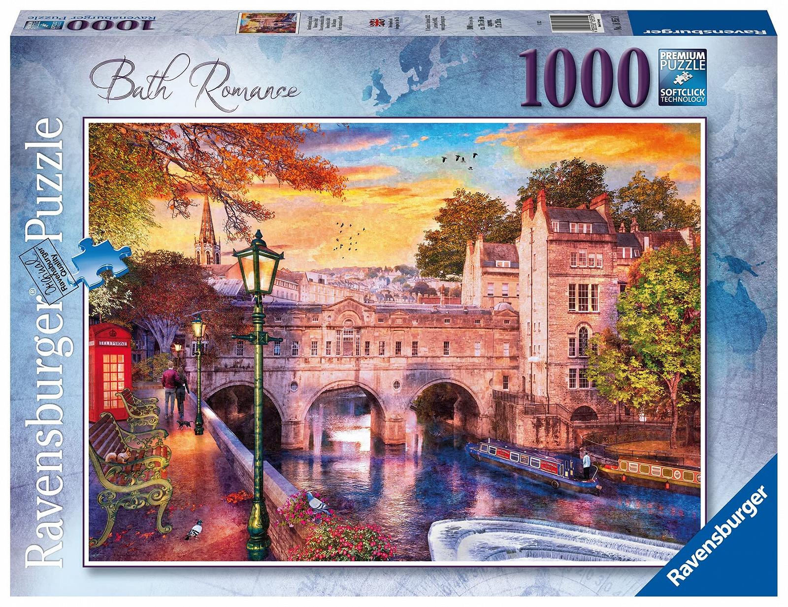 Пазл Ravensburger Bath Romance 1000 элементов, фото №1 Пазл Ravensburger Bath Romance 1000 элементов, фото №1