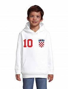 Дитяча Толстовка Croatia Джерсі Croatia Пуловер з капюшоном для хлопчиків та дівчаток - Персоналізована synthetic.ua - Фото 1