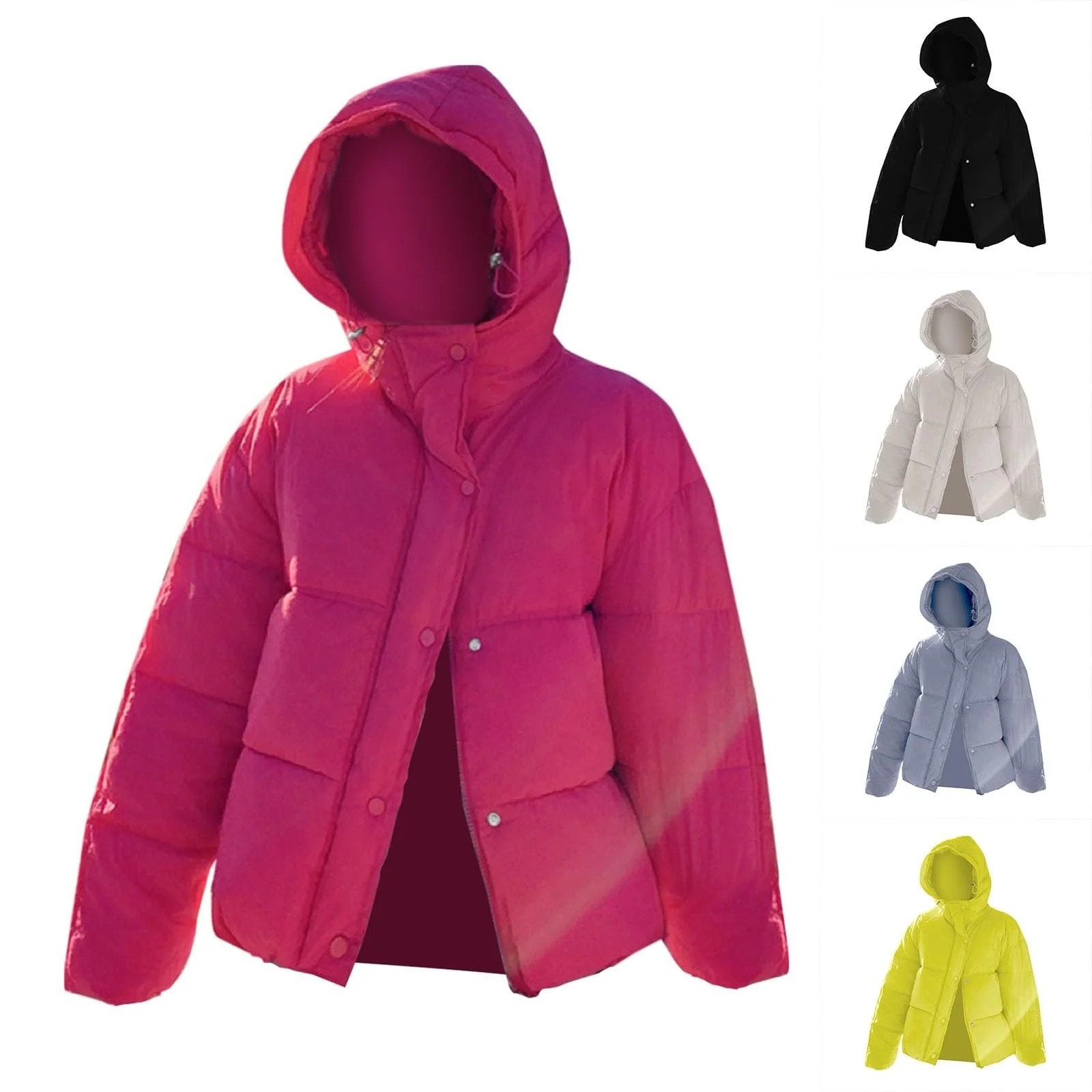 Женская зимняя пуховая куртка, фото №6 Женская зимняя пуховая куртка, фото №6