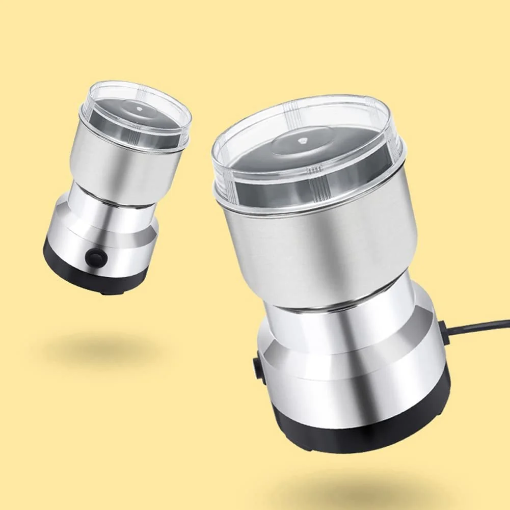 Кофемолка электрическая Beans Универсальная шлифовальная машина из нержавеющей стали для кофейных зерен, семян, специй, орехов, фото №3