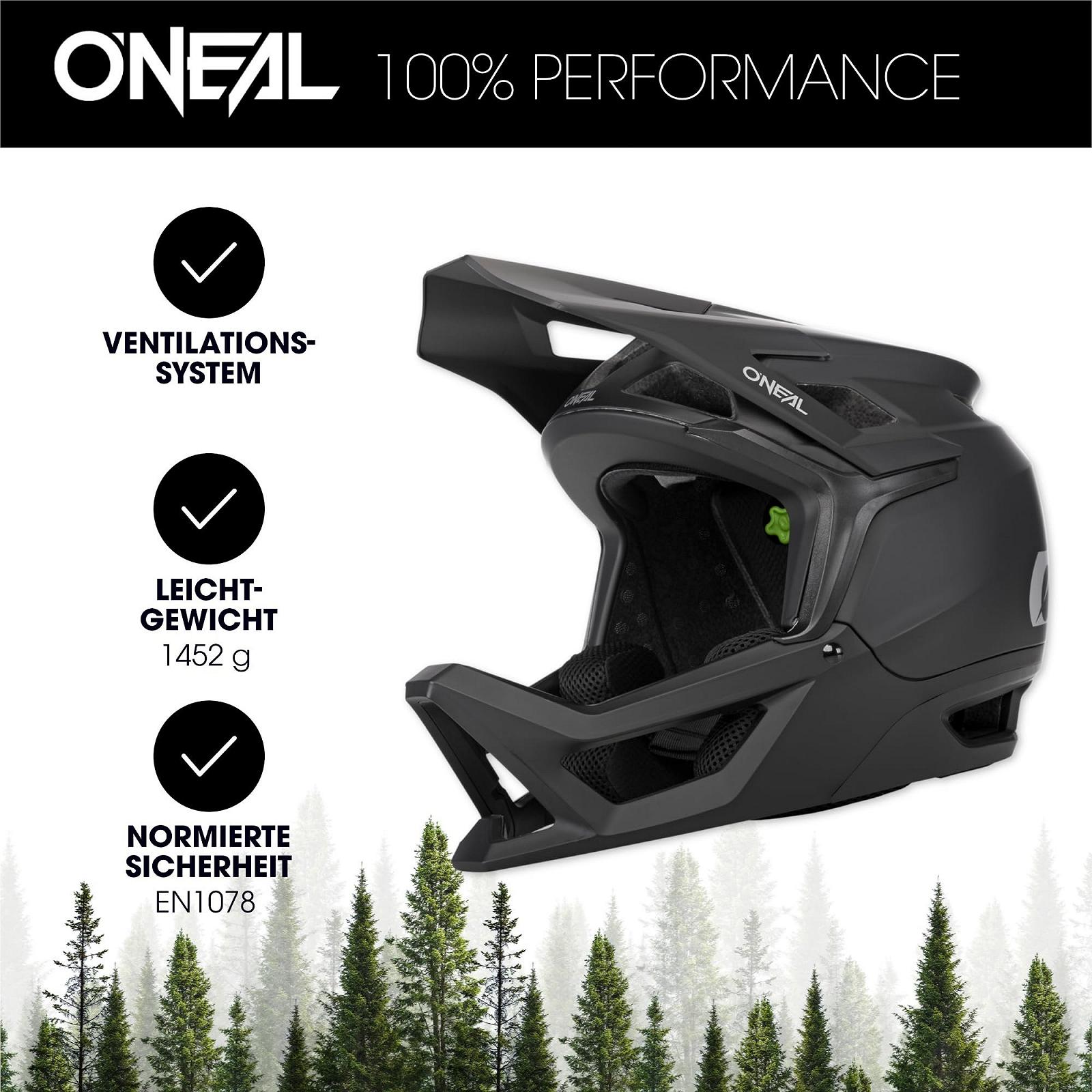 Шлем O'NEAL Enduro MTB Downhill Mountain Bike, соответствует стандарту безопасности EN1078, вентиляционные отверстия для улучшенного воздушного потока, IPX® ACells, Transition, для взрослых, фото №4