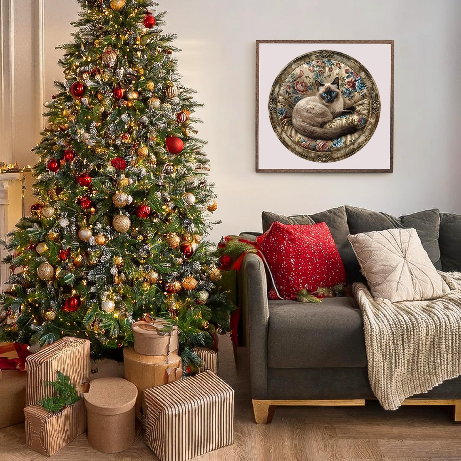 Дерев'яний пазл Спляча цивета У формі тварин 280 деталей 34 х 29 см (L), фото №2