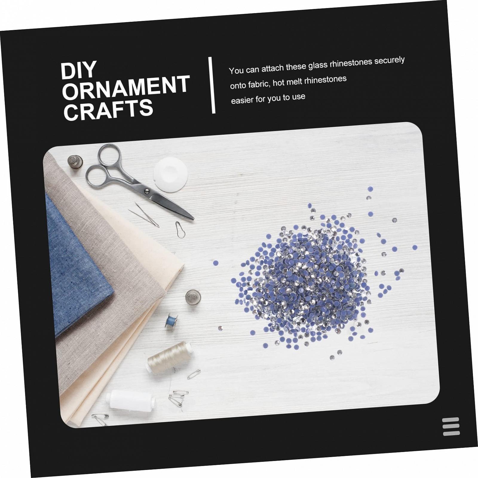 Стразы Healeved 11520 шт. Термоплавкие Стразы Прозрачное Стекло для Одежды Обуви и Декора, фото №8