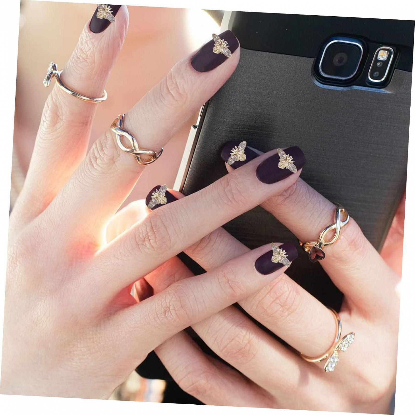 Подвеска для ногтей Пчелка, 10 шт, фото №9 Подвеска для ногтей Пчелка, 10 шт, фото №9