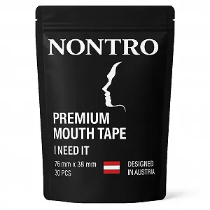 Пластир для рота проти хропіння Преміум Універсальний розмір, 30 штук - Фото 1