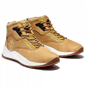 Черевики Timberland Greenstride Solar Wave чоловічі на шнурівці неоново-жовті - Фото 1