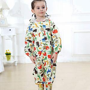 Дождевик SAUTRV Детский светоотражающий комбинезон для девочек synthetic.ua - Фото 1