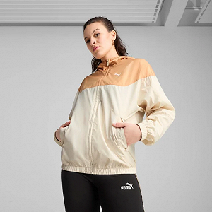 Вітровка ESS Relaxed Windbreaker 68513487 Puma Бежевий S - Фото 1