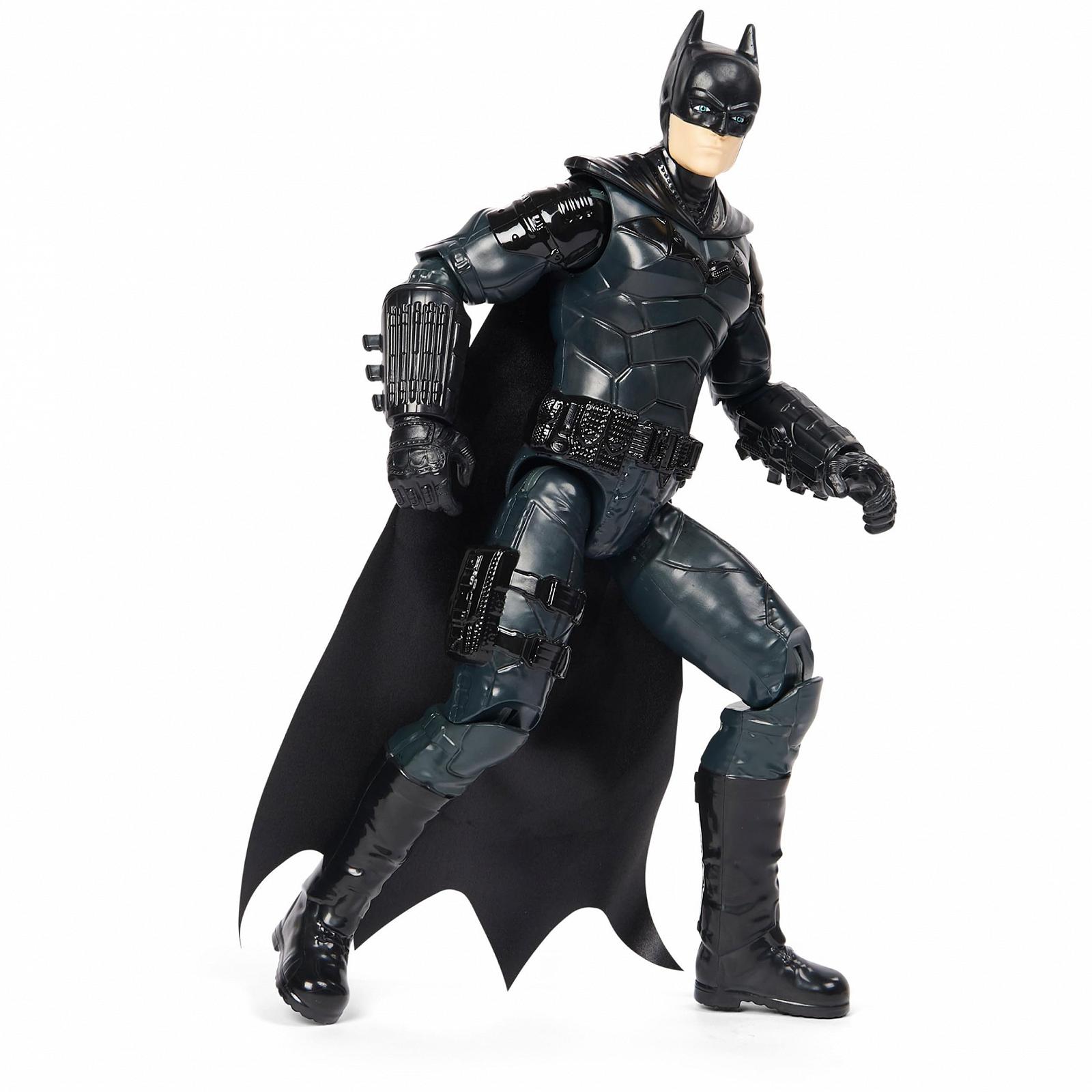 Фігурка Бетмен Spin Master The Batman 30 см з тканинним плащем, автентичний вигляд з фільму Бетмен, фото №4