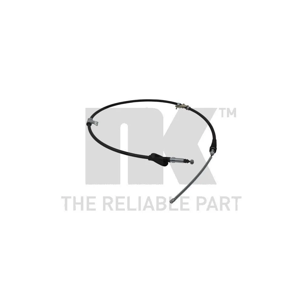 Трос стоякового гальма NK 904017 для LAND ROVER лівий, фото №1