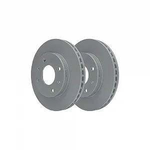 Тормозной диск ATE 24.0124-0136.1 для MITSUBISHI VOLVO HYUNDAI KIA, передняя ось - Фото 1