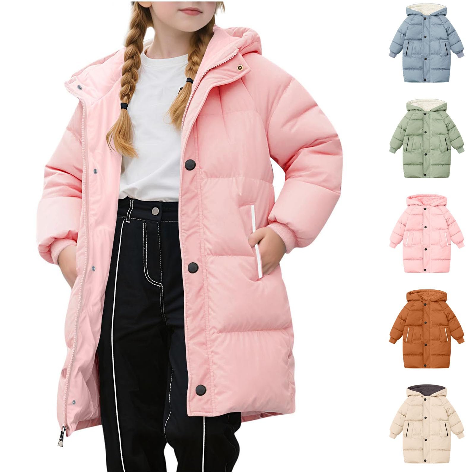 Унісекс зимова дитяча куртка, пуховик, фото №6