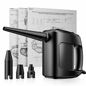 Електрична повітродувка Armour Aesthetics 75 миль/год 550 Вт 770 г - Фото 1