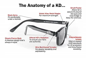 Оригинальные мотоциклетные очки KD's с фиолетовыми линзами. synthetic.ua - Фото 1