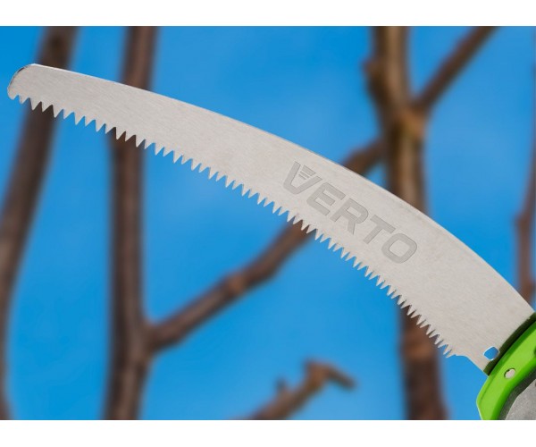 Verto Сучкоріз висотний з ножівкою контактний храповий механізм d 30мм сумісний зі штангою телескопічною 15g261, фото №3 Verto Сучкоріз висотний з ножівкою контактний храповий механізм d 30мм сумісний зі штангою телескопічною 15g261, фото №3