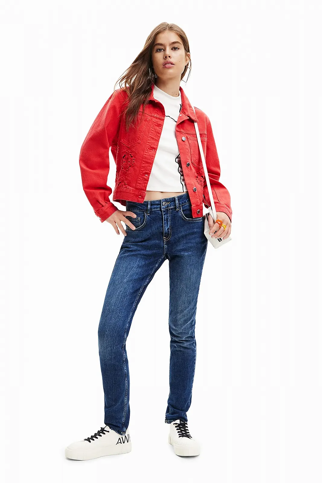 Жіноча Куртка Desigual Chaq_Enero 3092 Червоний, фото №4