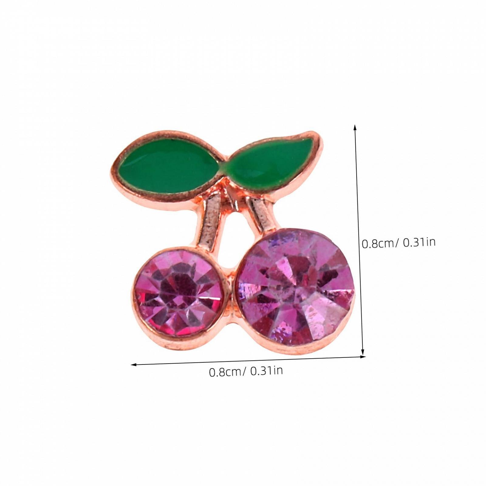 Форма вишні 32 шт. Стрази для дизайну Різдвяні прикраси, фото №8