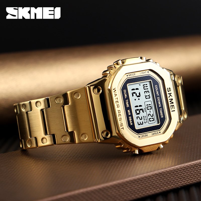 Годинник Skmei 1456GD Gold, фото №4