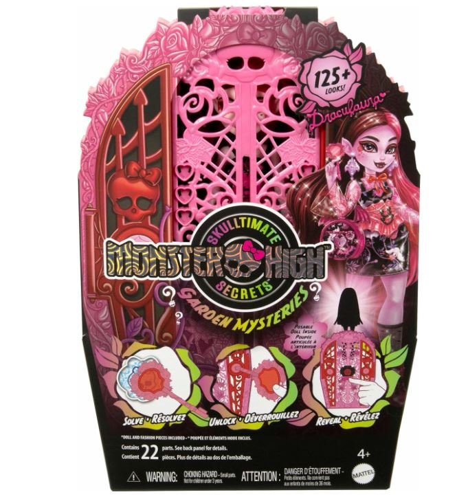 Монстер Хай шафа Жахо-секрети Дракулори Monster High Skulltimate Secrets Doll Draculaura, фото №5