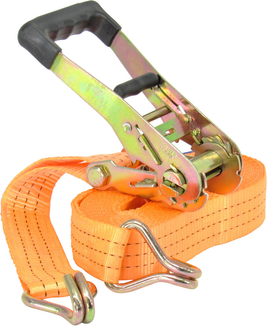 Трос-ремінь стяжний 10м 3т ДК трос мех DK-3904, фото №1