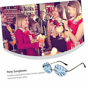 Солнцезащитные очки Без оправы PACKOVE Набор 3 шт. голубой synthetic.ua - Фото 1